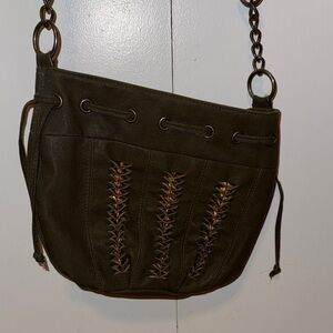 Candies Olive Green Women's Purse